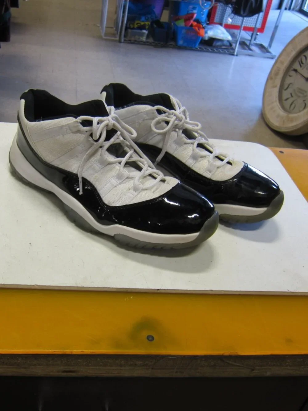 Nike Air Jordan 11 Retro Low Concord Men's 13 Concord/White Shoe's 528895-153